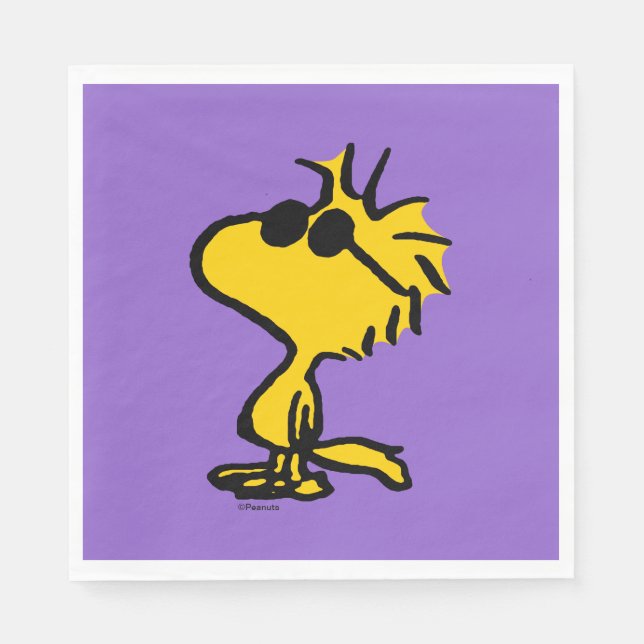 Woodstock In Sunglasses Napkin (Front)