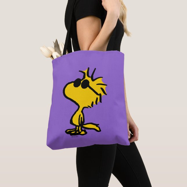 Woodstock In Sunglasses Tote Bag (Close Up)