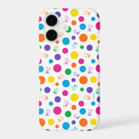 Woodstock Rainbow Polka Dot Pattern