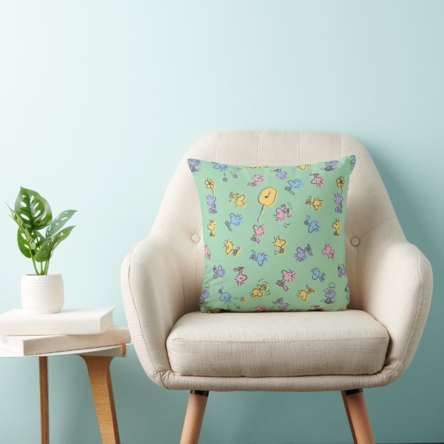 Woodstock Sugar Pop Art Pattern Cushion (Chair)