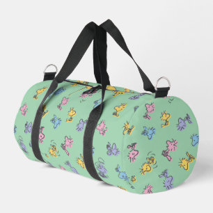 Woodstock Sugar Pop Art Pattern Duffle Bag