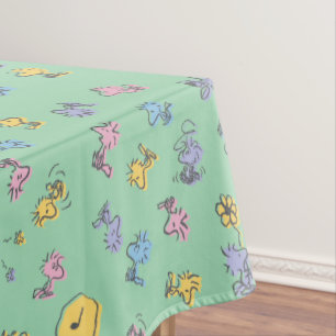 Woodstock Sugar Pop Art Pattern Tablecloth