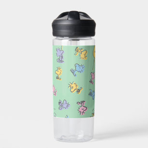 Woodstock Sugar Pop Art Pattern Water Bottle
