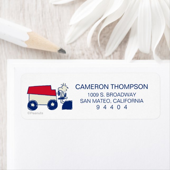 Woodstock Zamboni Return Address Label (Insitu)