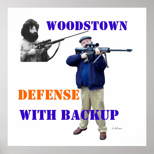 Woodstown Defence with BackUp Poster (Front)