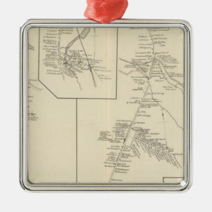 Woodsville PO Metal Ornament