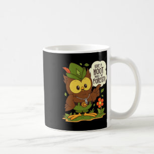 Woodsy Owl Give A Hoot About The Forest Arbor Day  Coffee Mug