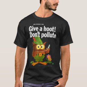 Woodsy Owl Retro Give A Hoot Don39T T-Shirt