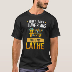 Woodturning Lathe Tools Project Woodturner T-Shirt