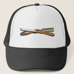 Woodturning Tools Crossed Roughing Gouge and Skew Trucker Hat