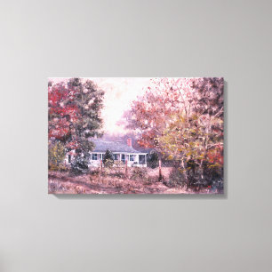 "Woodville Farm" by Max Greiner Jr. Canvas Print
