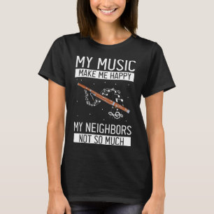Woodwind Instrument Quote for Bassoon Wind Instrum T-Shirt