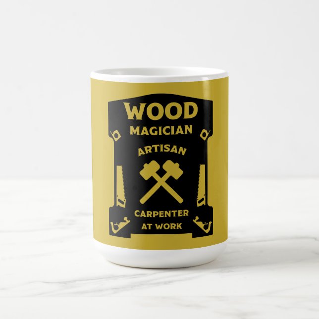 Woodwork Joiner And Carpenter Coffee Mug (Center)