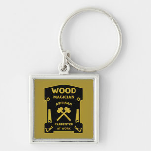 Woodwork Joiner And Carpenter Key Ring