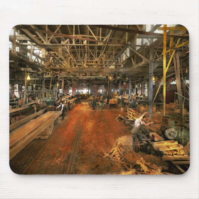 Woodworker - Board Stiff 1905 Mouse Pad (Front)