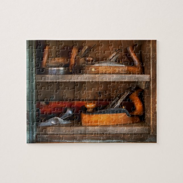 Woodworker -  Cabinetmaker's tools Jigsaw Puzzle (Horizontal)