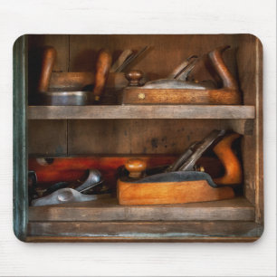 Woodworker -  Cabinetmaker's tools Mouse Pad