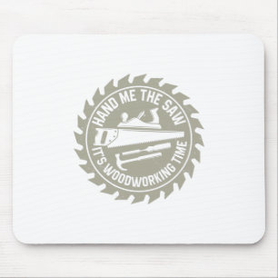 Woodworker Craft   Carpenter Wood Craftsmen Gifts Mouse Pad