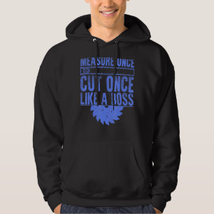 Woodworker Men Dad Carpenter Carpentry 3 Hoodie