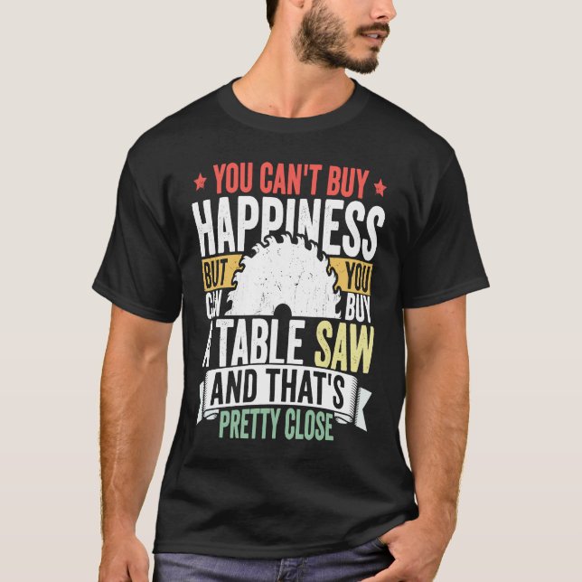 Woodworker Outfit Woodworking  Carpenter for Men   T-Shirt (Front)