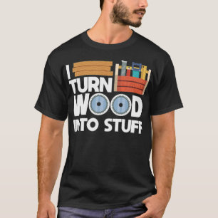 Woodworker Sawdust Funny baked goods doughnut funn T-Shirt