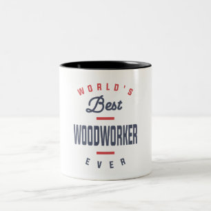 Woodworker Two-Tone coffee mug