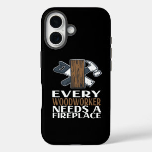 Woodworker Woodworking Gift iPhone 16 Case