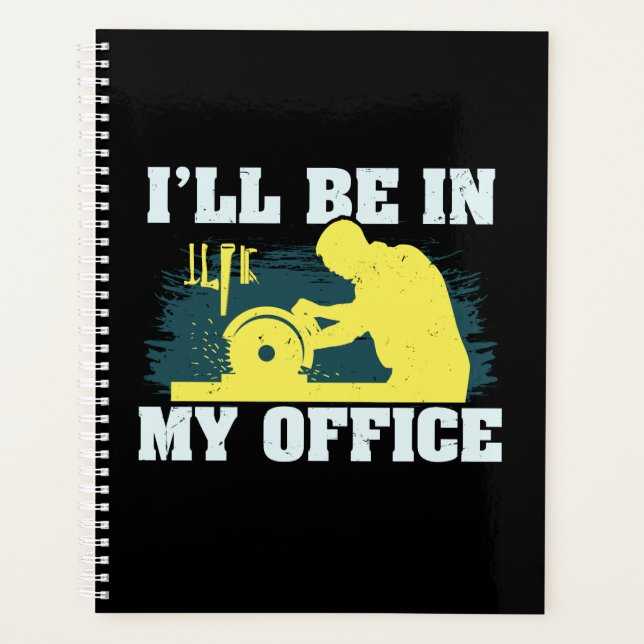 Woodworking Carpenter Gift Planner (Front)