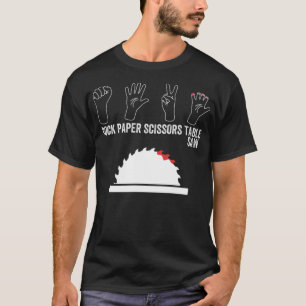 Woodworking dessert funny colorful  T-Shirt