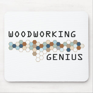 Woodworking Genius Mouse Pad