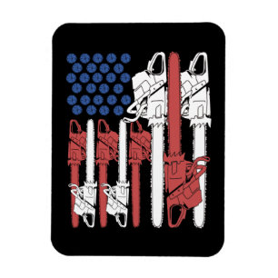 Woodworking Men Lumberjack Gifts Arborist Chainsaw Magnet