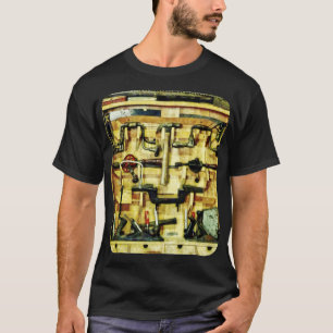 Woodworking pirate ship birthday space birthday sw T-Shirt