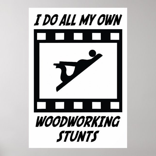 Woodworking Stunts Poster (Front)