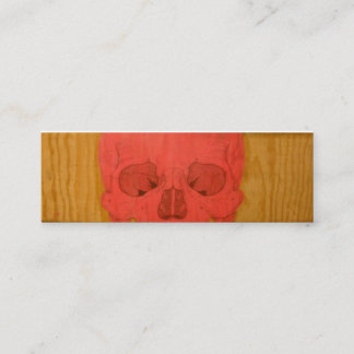 Woody - Customised - Customised Mini Business Card