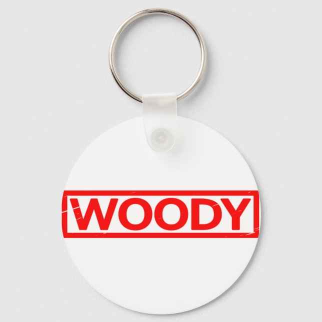 Woody Stamp Key Ring (Front)