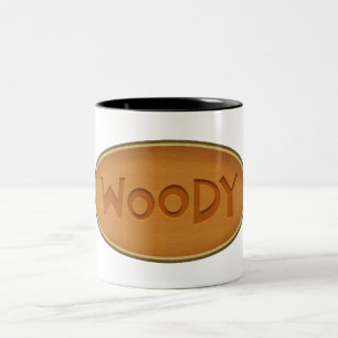 WOODY Two-Tone COFFEE MUG