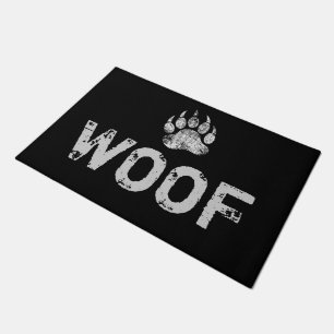 woof Bear paw Doormat