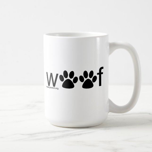 Woof Coffee Mug (Right)