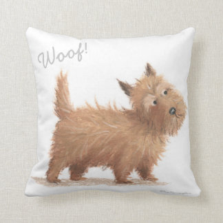 Woof! Cushion - Scottish Dog / Cain Terrier