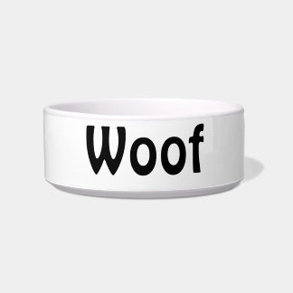 Woof Dog Bowl