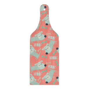 Woof Dogs and Bones Cutting Board