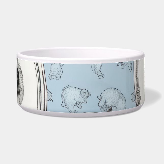 Woof Feast Dog Bowl (Front)
