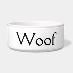 Woof Large Food Bowl For Your Dog