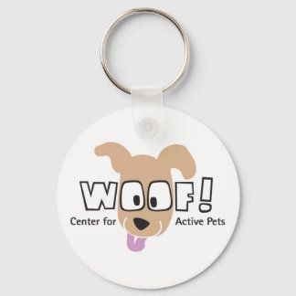WOOF! Logo Merchandise Key Ring