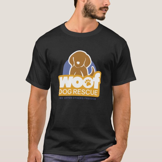 WOOF Men's T- Shirt (Front)