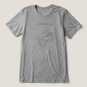 Woof-presso Dog Lover T-Shirt Tri-Blend Shirt