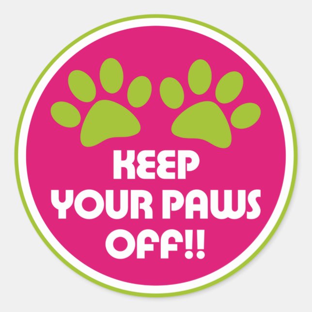 Woof Sticker (Front)