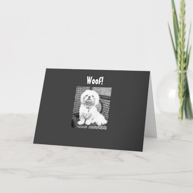 WOOF-U LOOK GOOD FOR "40" CARD (Front)