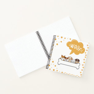 Woof & Wiggles , Dog Squad Notebook