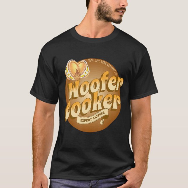 Woofer Cooker Sound Building Subwoofer Electronics T-Shirt (Front)